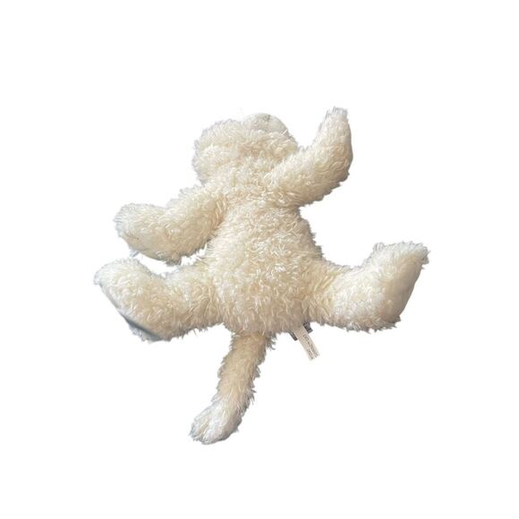 Ganz Cream White Curly Plush Dog 12in. - Picture 2 of 14